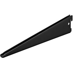 Wovar Plankdrager voor Dubbele F-rails Zwart 470 mm - Per Stuk