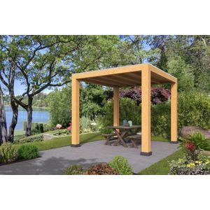 Doe Het Zelf - Overkapping Renesse - 300x313 cm - Red Class Wood