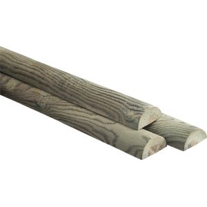 Halfronde Regel 12x600cm Geïmpregneerd