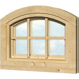 Stalraam vuren hout 70x50cm voor wanddikte 45 mm