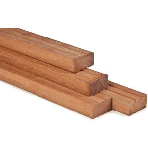 Timmerhout balk hardhout 4.4x8.8x430cm