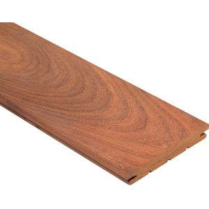 Vlonderplank Padouk Hardhout 2.1x14.5x275cm Glad Geschaafd B-fix