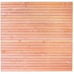 Rhombusscherm Lariks Douglas 180x180cm 26 Rhombus latten Glad geschaafd