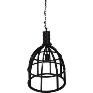 Hanglamp -  ø40x50 - zwart - metaal