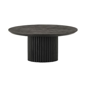 Salontafel Ø90, Acacia Black