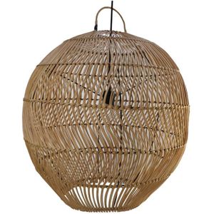 HSM Collection-Hanglamp Rotan-55x55x55-Naturel-Rotan