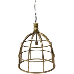 HSM Collection-Hanglamp-60x60x75-Goud-Metaal