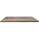 Rechthoekig tafelblad Portland - 200x100x5 - Naturel - Mangohout