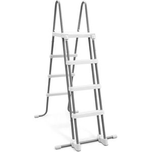 Intex Deluxe Pool Ladder - met verschuifbare treden - 122 cm wandhoogte