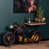 Industrieel wijnrek - Harley - Bijzettafel 175 cm