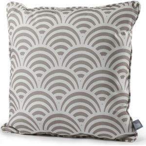 Extreme Lounging - b-cushion outdoor - sierkussen shell - zilvergrijs