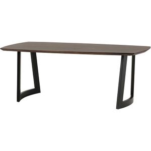 Eetkamertafel 180, Mango Dark Walnut