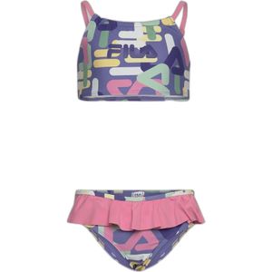 2-delig zwempak voor meisjes Fila Sokode AOP