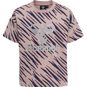 Hummel - hmlAMELIA T-shirt S/S - Meisjes T-shirt - Biologisch Katoen - Korte Mouwen