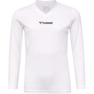 Hummel - Hmlbl Essential Tee L/S Kids - T-Shirt - Wit