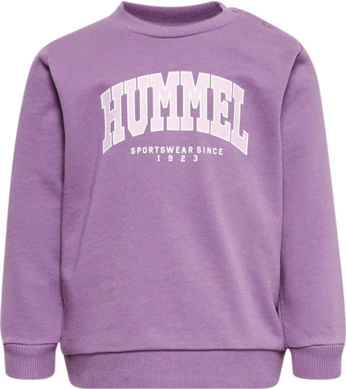 Hummel - Kinder Fast Lime - Sweatshirt - Argyle Purple