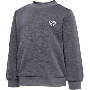 Hummel - Sweatshirt - Grijs Gemêleerd - Losse Pasvorm - Lange Mouw