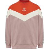 Hummel - hmlALVILDA - Sweatshirt - Katoen - Hoogwaardige Kraag - Chevron Ontwerp