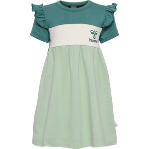 Hummel - Talya Dress - Kinderjurk - Silt Green - Kortarm - 0-3 maanden