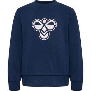 Hummel - Joggingpak - Marine - Sweatstof - Lange Mouw