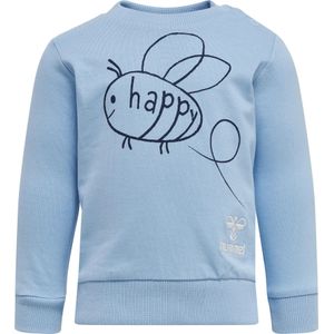 Hummel - hmlFREE SWEATSHIRT - Baby Sweater - Zacht Biologisch Katoen - Geborduurd Logo