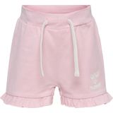 Hummel - Hmldream Ruffle Shorts - Parfait Pink - Korte Broeken