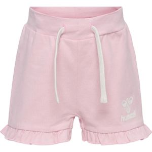 Hummel - Hmldream Ruffle Shorts - Parfait Pink - Korte Broeken