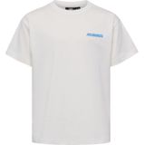 Hummel T-Shirt - HmlCasper - Marshmallow - Hummel - 4 jaar (104) - T-Shirts