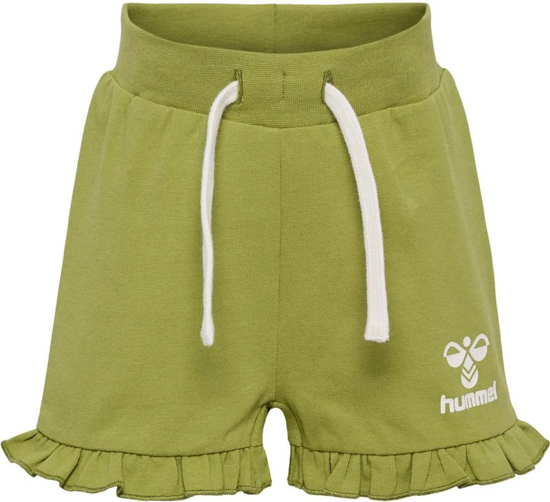 Hummel - Hmldream Ruffle Shorts - Groen - Korte Broeken