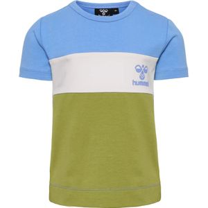 Hummel - hmlGLAD BLOCK T-shirt - Gemêleerd Katoenjersey - Voor Babyjongen