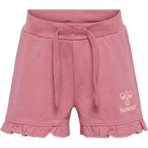 hummel - hmlTALYA RUFFLE SHORTS - Korte Broek - Bumblebee® Logo - Jersey Stof