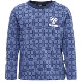 Hummel - Check - T-shirt - Lange Mouwen - Biologisch Katoen - All-over Print