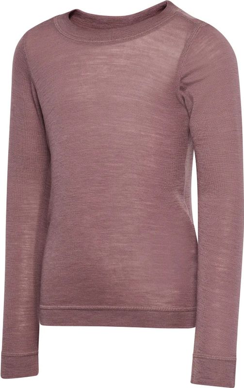 Hummel - HMLJR WOOL RIB T-SHIRT L/S - T-shirt - Lange Mouwen