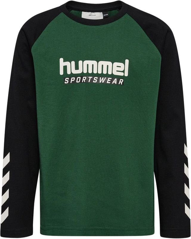 Hummel - Kinder-T-shirt - Lange Mouwen - Logo