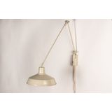 Lumidora Wandlamp 74565 - E27 - Beige - Zand - Metaal