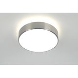 Lumidora Plafondlamp 70713 - 2 Lichts - E14 - Wit - Staalgrijs - Metaal - Buitenlamp - Badkamerlamp - IP44 - ⌀ 26.5 cm