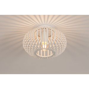 Lumidora Plafondlamp 74492 - E27 - Wit - Metaal - ⌀ 24 cm