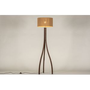 Lumidora Vloerlamp 31403 - E27 - Bruin - Hout - ⌀ 45 cm