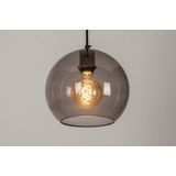 Lumidora Hanglamp 73539 - E27 - Zwart - Metaal - 25 cm