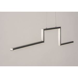 Dimbare led hanglamp van aluminium in minimalistisch design