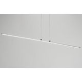 Bureau led hanglamp in staal