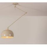 Lumidora Hanglamp 31176 - E27 - Beige - Zand - Metaal - ⌀ 32 cm