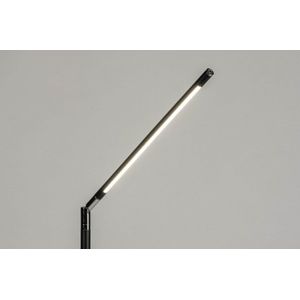 Lumidora Vloerlamp 73193 - Ingebouwd LED - 6.0 Watt - 540 Lumen - 2700 Kelvin - Zwart - Metaal