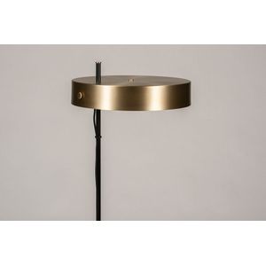 Lumidora Vloerlamp 74399 - E27 - Zwart - Goud - Messing - Metaal - 40 cm