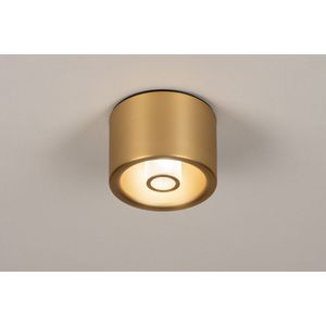 Lumidora Plafondlamp 74282 - G9 - Goud - Messing - Metaal - Buitenlamp - Badkamerlamp - IP44 - ⌀ 12 cm