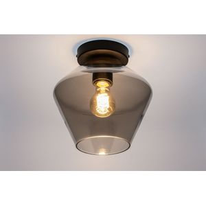 Lumidora Plafondlamp 31052 - E27 - Zwart - Grijs - Metaal - ⌀ 23 cm