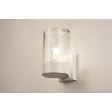 Witte wandlamp met glas van hoogwaardige kwaliteit en hoge afdichtingsklasse