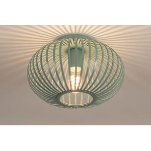 Lumidora Plafondlamp 74623 - E27 - Groen - Metaal - ⌀ 30 cm