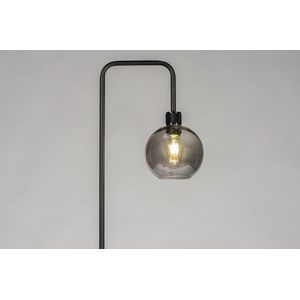 Lumidora Vloerlamp 74035 - E27 - Zwart - Grijs - Metaal