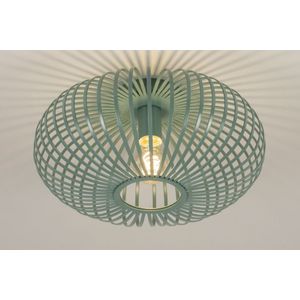 Lumidora Plafondlamp 74927 - E27 - Groen - Metaal - ⌀ 39 cm